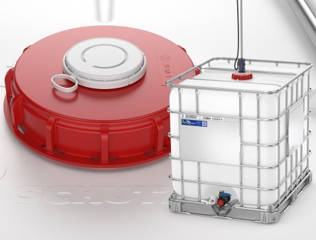 At interpack, Schütz will be presenting the Schütz Automatic Lock bung closure system, currently available for drums, for the first time also for IBCs.
Photo: Schütz